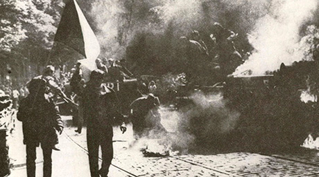 Prague, en avril 1968